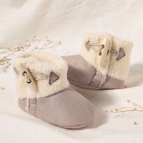 Baby / Toddler Arrow Graphic Buckle Fleece-lining Prewalker Shoes