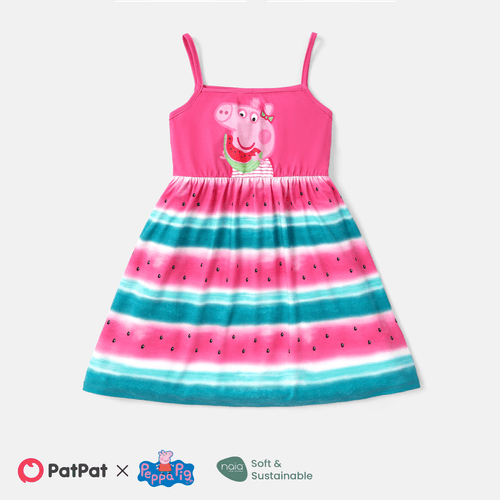 Peppa Pig Toddler Girl Naia™ Watermelon Print Slip Dress