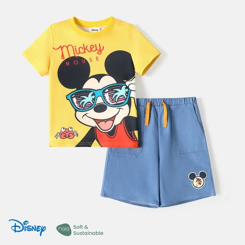 Disney Toddler/Kid Boy 2pcs Naia™ Character Print Short-sleeve Tee and Shorts Set