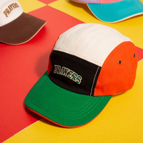 Toddler/Kid Colorblock Letters Embroidery Peaked Cap