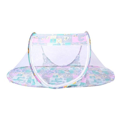 Installation-free Baby Crib with Bottom Folding Mosquito Net Twill Children's Mosquito Net Boat-shaped Baby Yurt Mosquito Net