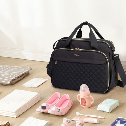 borsa mamma borsa per pannolini impermeabile di grande capacità con tracolla regolabile