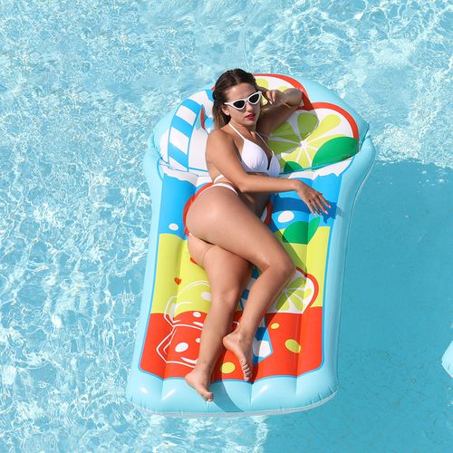 Party Water Inflatable Bed Floating Water Toys for Kids (Random Color)