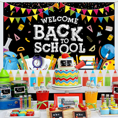 School Season Photography Backdrops Banner Outdoor Garden Background Decoration