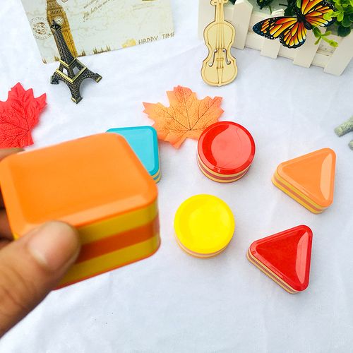 Colorful Geometric Sandbox, Musical Toys, Early Teaching Aids, Orff Musical Instruments (Color Random)