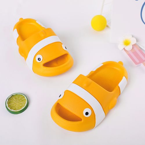 Toddler / Kid Soft Comfy Thick Sole Clownfish Slippers 
