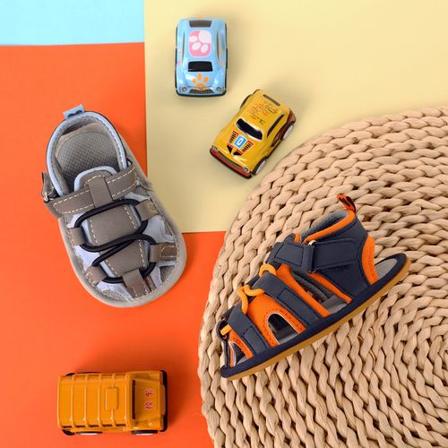 Baby/Toddler Velcro Colorblock Sandals