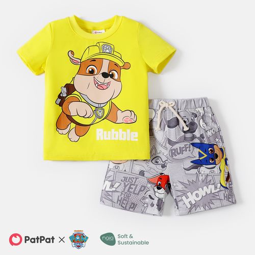 PAW Patrol Toddler Girl/Boy Character Print Short-sleeve Cotton Tee or Naia™ Shorts