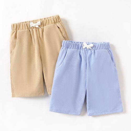 Kid Boy Solid Corduroy Shorts