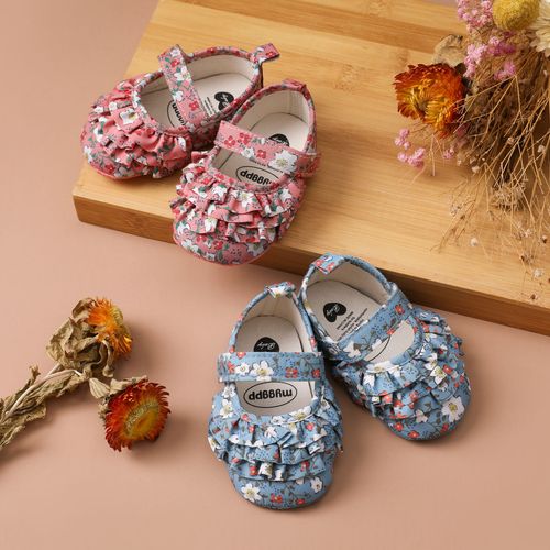 Baby Mädchen Süß Pflanzen und Blumen Kleinkindschuhe