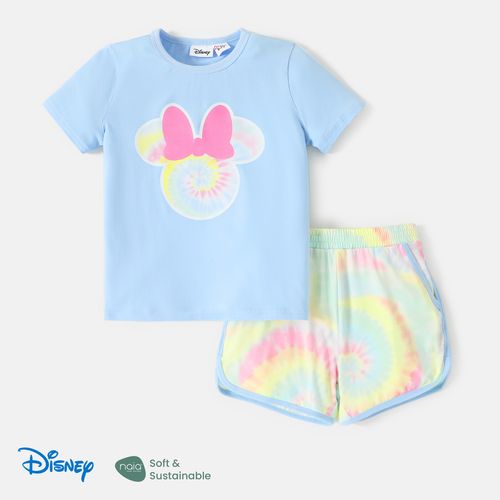 Disney Kid Girl 2pcs Naia™ Character Print Short-sleeve Tee and Shorts Set