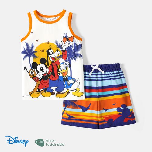 Disney Kid Boy 2pcs Naia™ Character Print Tank Top and Shorts Set