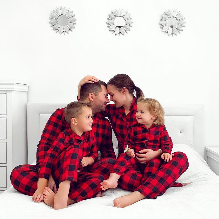 polo matching family pajamas