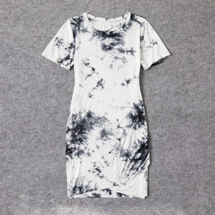 Allover Tie Dye Short Sleeve Slim Fit 