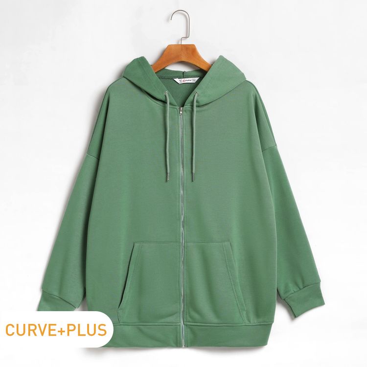 sweatshirt jacket plus size