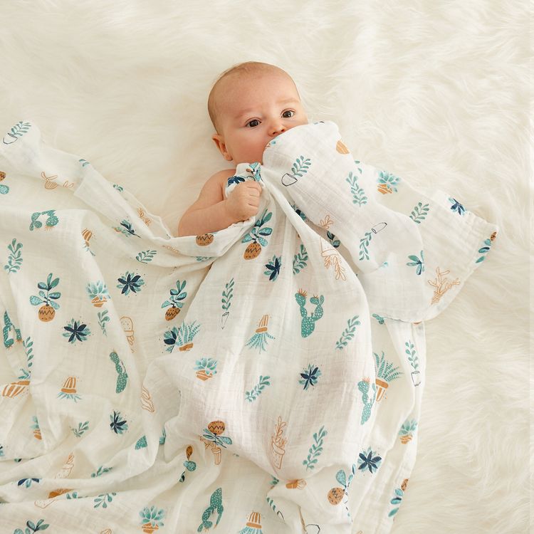 double layer muslin blanket