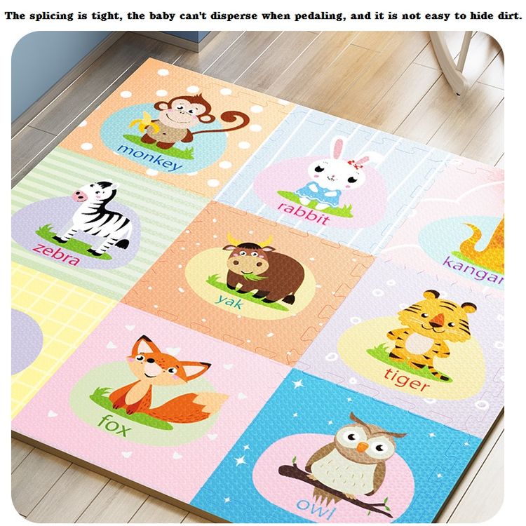 Pack De 9 Animaux Tapis De Jeu Tapis De Jeu En Mousse Souple Tapis De Bebe Rampant Tapis De Jeu De Plancher De Bebe Pour Enfants Tapis Animaux D Apprentissage Uniquement 14 99 Patpat