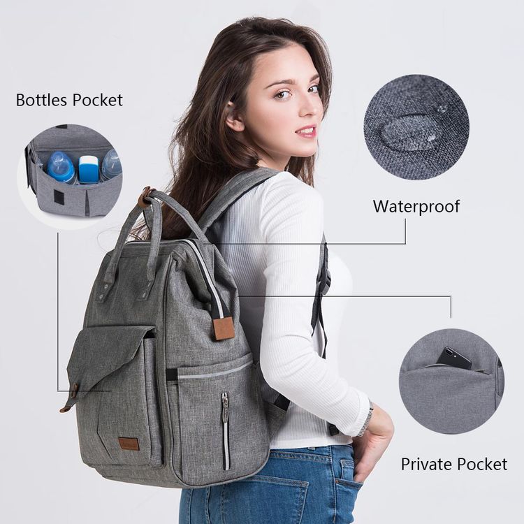 diaper bag backpack waterproof