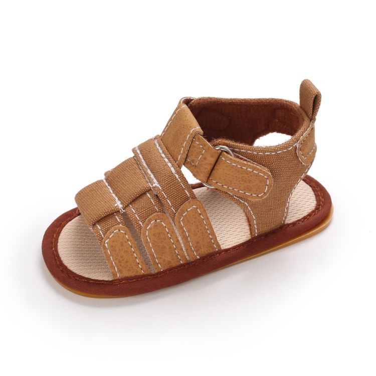 Baby / Toddler Breathable Open Toe Sandals Prewalker Shoes Brown