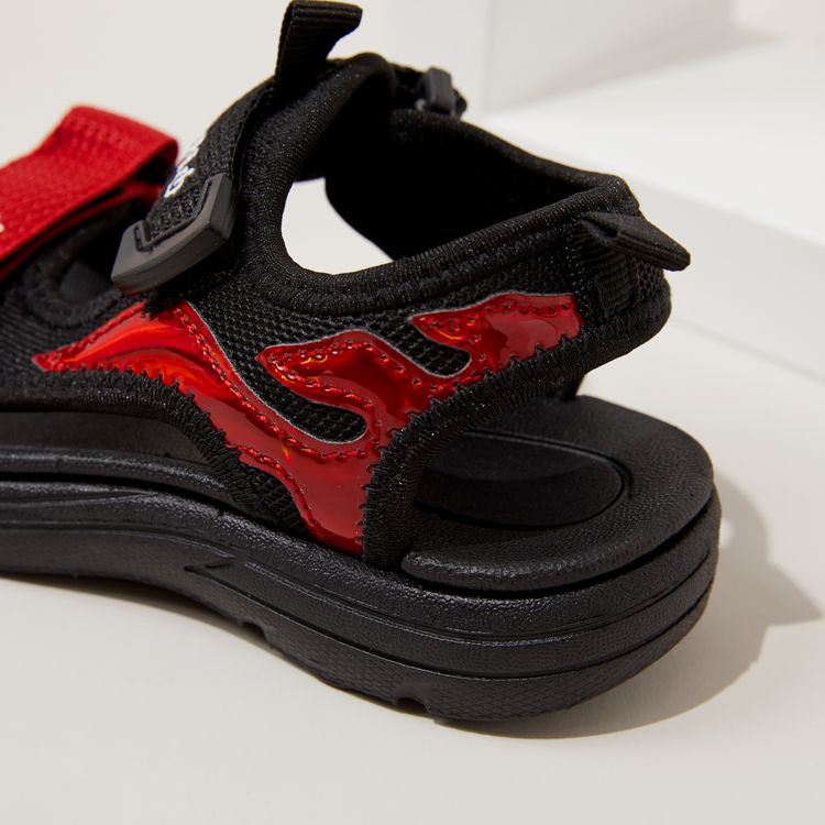 Kid Fashion Velcro Closure Sandals Red