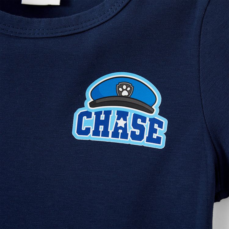 PAW Patrol Toddler Chase Graphic Cotton Tee Dark Blue