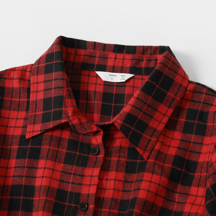 Christmas Red Plaid Family Matching 