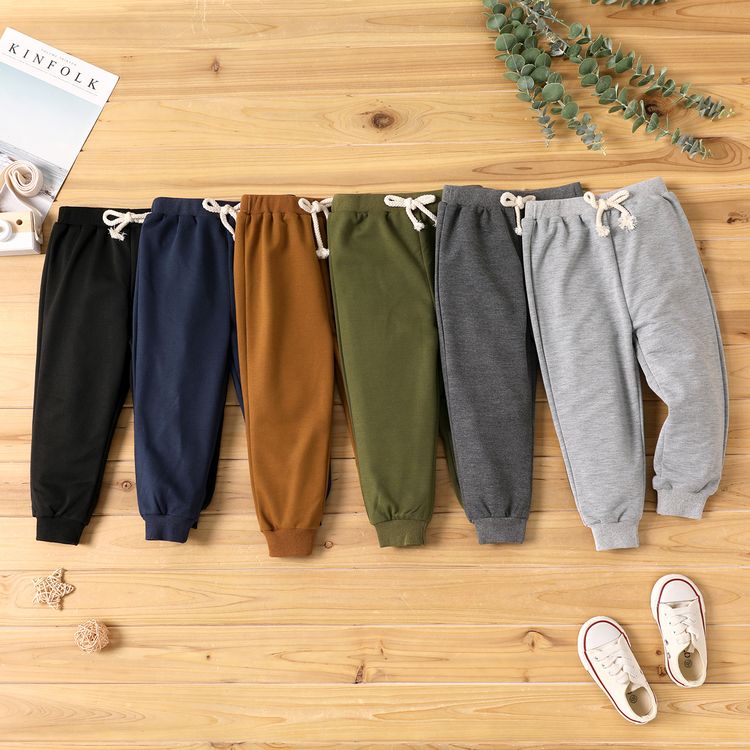Toddler Boy Solid Color Casual Joggers Pants Sporty Sweatpants Only $7.99  Patpat FR Mobile