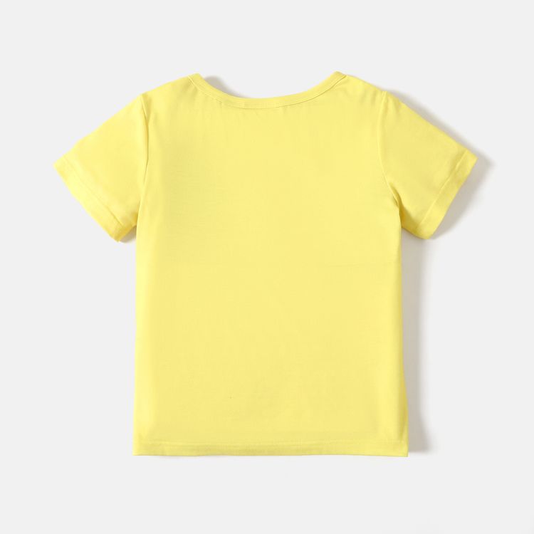 Looney Tunes Kid Boy/Kid Girl Round-collar Short-sleeve Tee Yellow