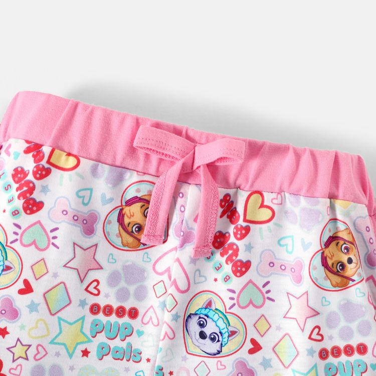 PAW Patrol 2-piece Toddler Girl Cotton Pup Friend Tee and Shorts Set Pink