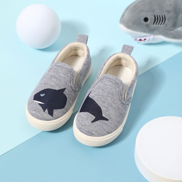 scarpe di tela slip-on con stampa di squalo cartone animato bambino /  bambino Solo €15.31 Patpat IT Cellulare