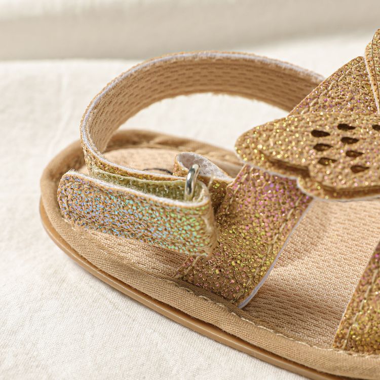 Baby / Toddler Glitter Butterfly Sandals Gold