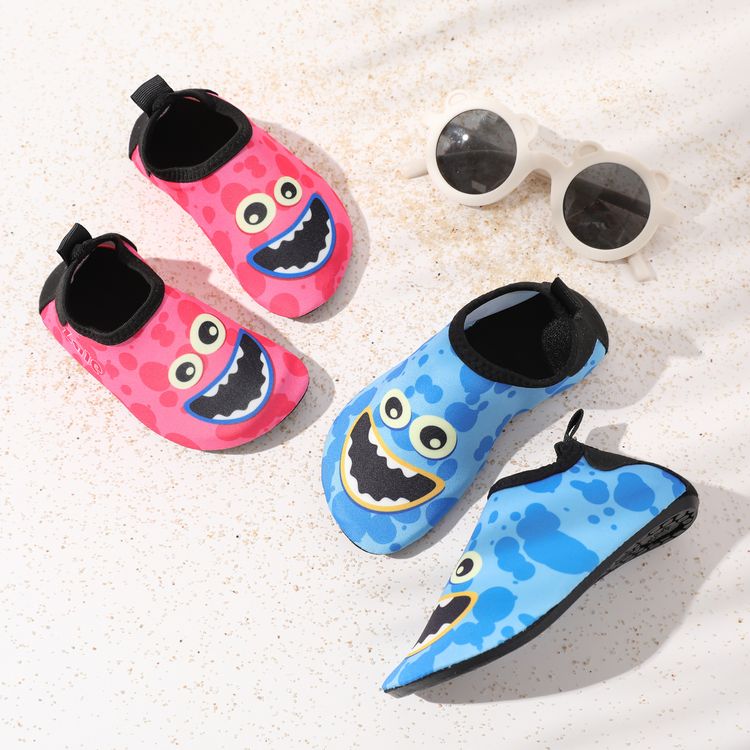 Toddler / Kid Cartoon Graphic Slip-on Water Shoes Aqua Socks Red