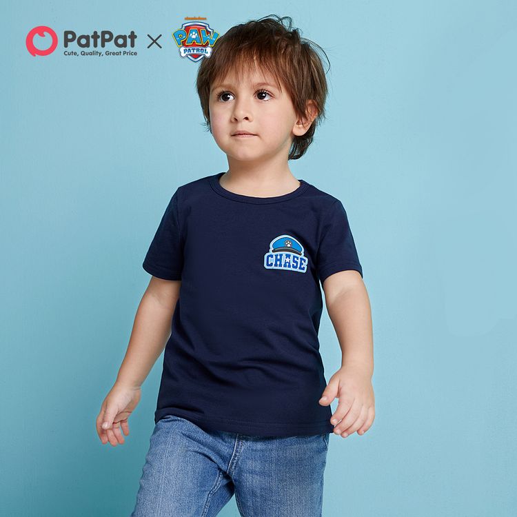 PAW Patrol Toddler Chase Graphic Cotton Tee Dark Blue