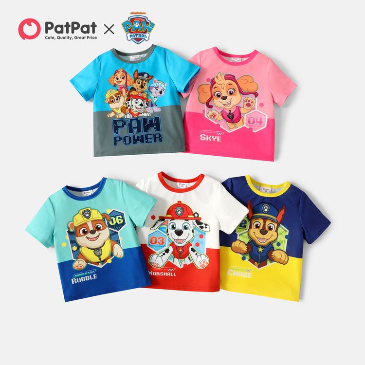 PAW Patrol Toddler Boy/Gril PAW POWER Graphic Tee Turquoise