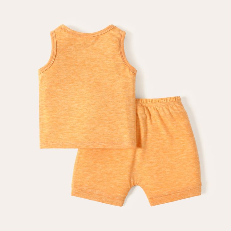 2-Pack Baby Boy Solid Sleeveless Tank Tops and Shorts Sets ColorBlock