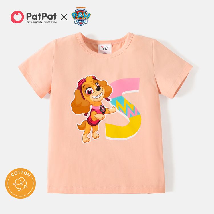 Paw Patrol maglietta T-shirt Manica corta Bambino bimbo 3 4 5 6 anni 