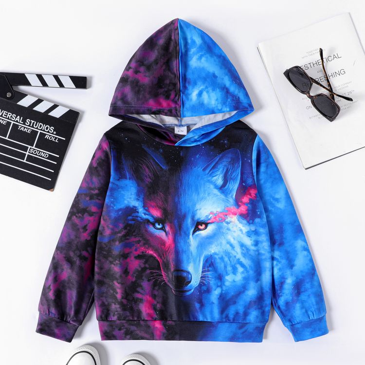 wolf hoodie sweatshirt