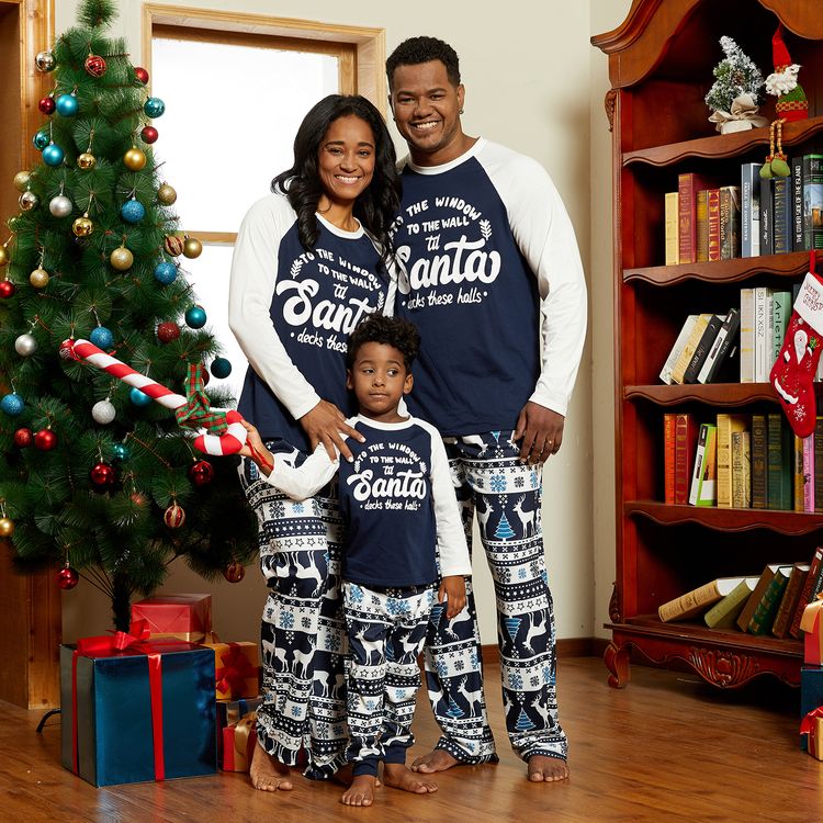 Family Christmas Matching Clothes Mens Deer Print Long Sleeve Shirt Tops Blouse Family Christmas Matching Clothes Mens Deer Print Long Sleeve Shirt Tops Blouse