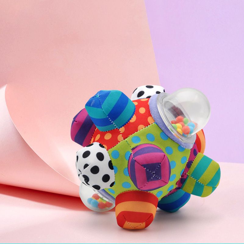Bola de borracha texturizada de bebê macio desenvolve brinquedo de sentidos táteis de bebê brinquedo educativo de atividade de chocalho presente Azul big image 6