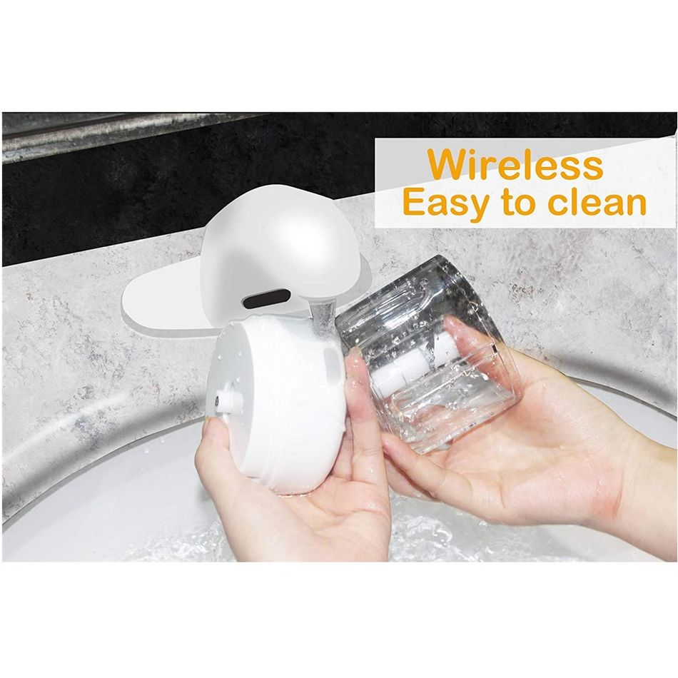 Mini Electric Garlic Grinder Portable Food Press Mincer Seasoning Masher Spice Chopper Kitchen Accessories White