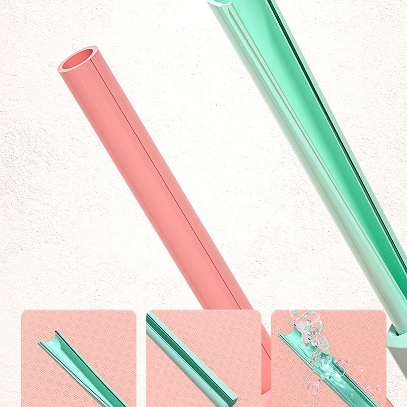 1-pack / 3-pack Silicone Openable and Reusable Baby Drinking Straw with Food Grade BPA Free Toddler Food Accessories for Self-Feeding Training Food Grade BPA Free Pink big image 9