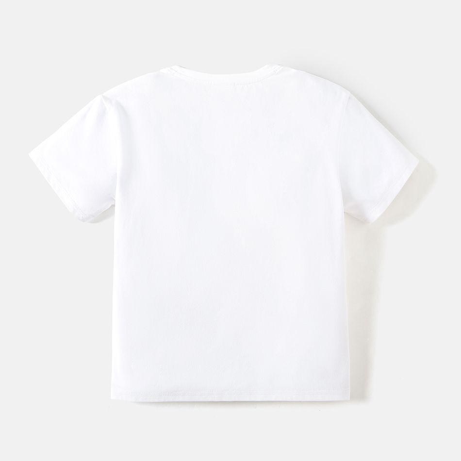 Go-Neat Resistente a manchas Criança Menino Estampado animal Manga curta T-shirts Branco big image 7