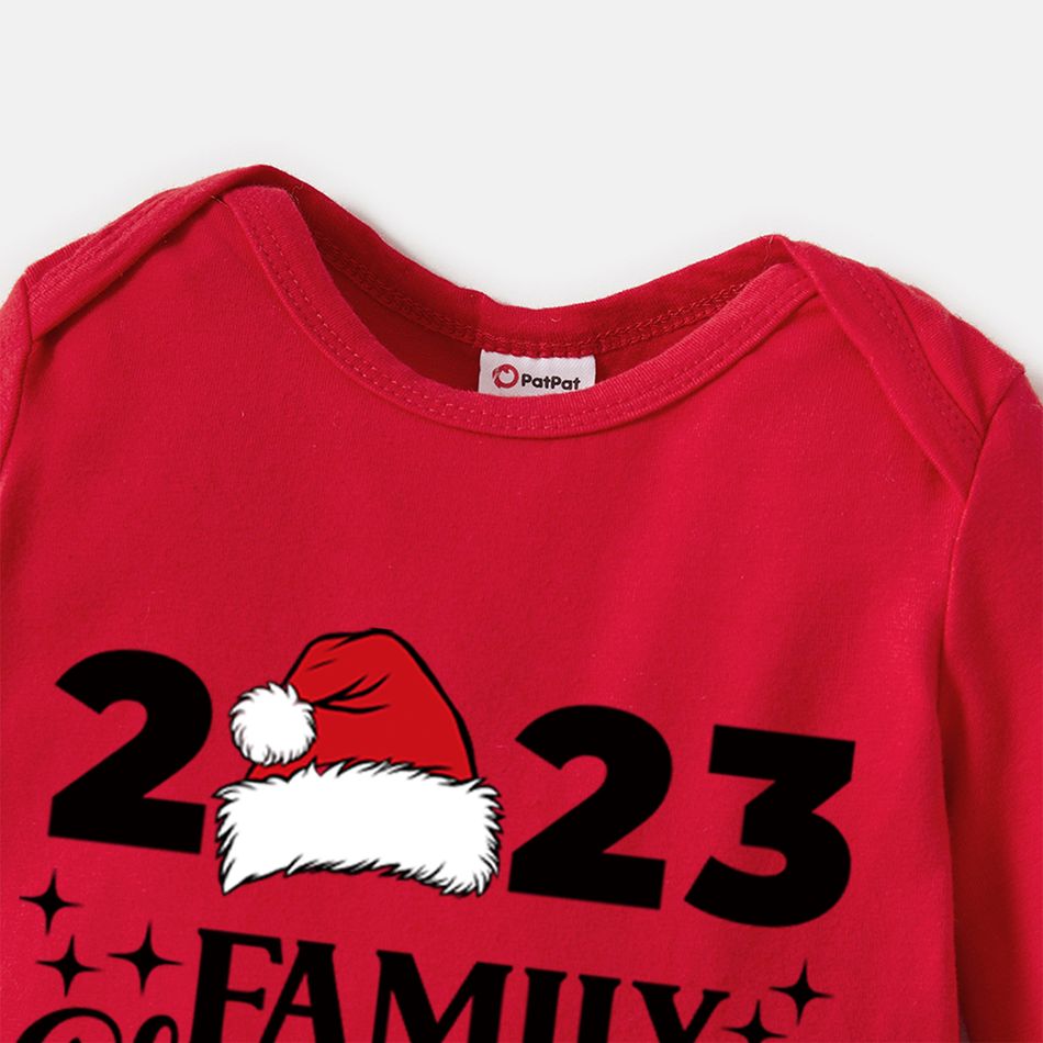Christmas Family Matching 100% Cotton Long-sleeve Graphic Sweatshirts Multi-color big image 8