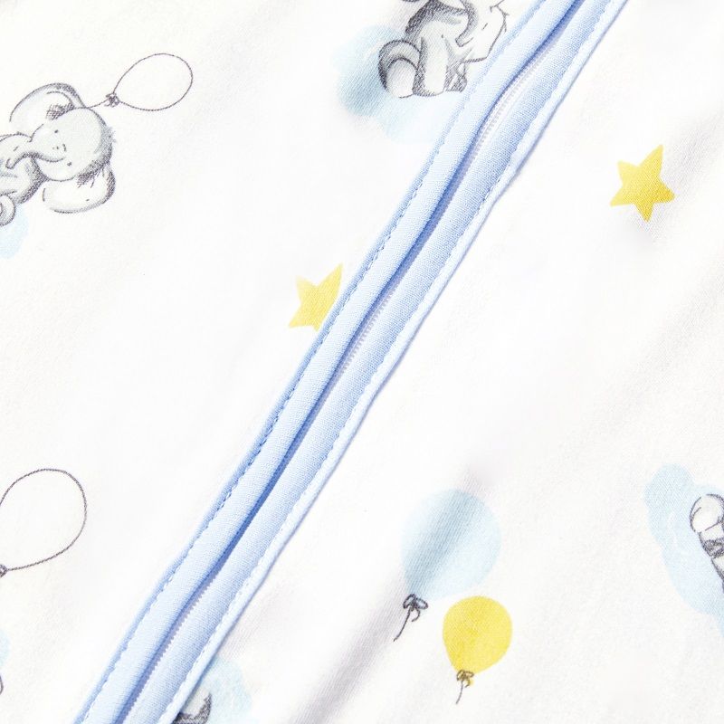 100% Cotton Elephant Pattern Baby Wearable Sleeveless Sleeping Bag Multi-color