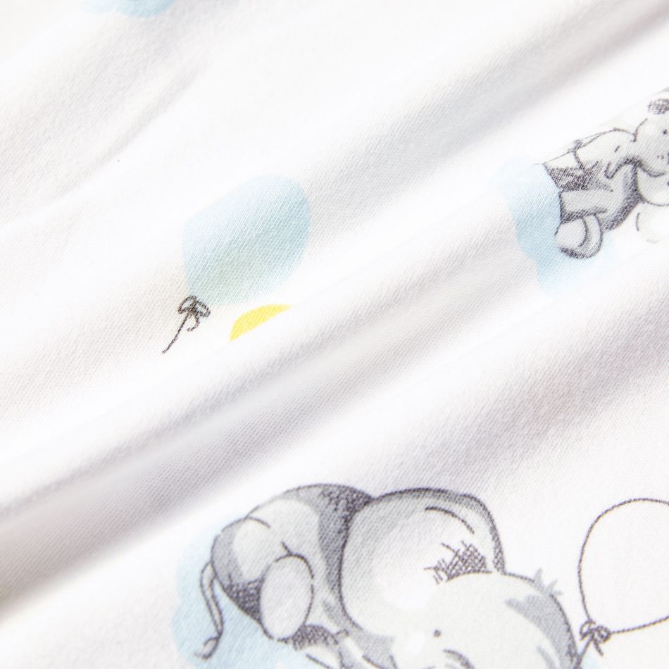 100% Cotton Elephant Pattern Baby Wearable Sleeveless Sleeping Bag Multi-color big image 4