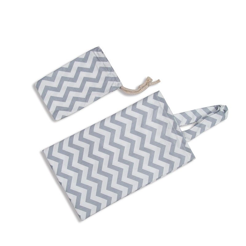 Maternity Cotton Nursing Cover Black/White big image 1