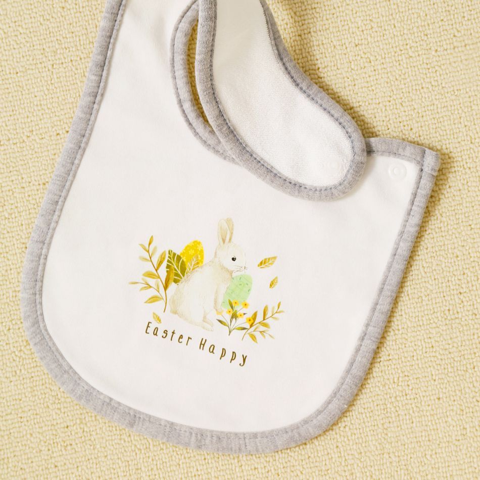 100% Cotton Easter Day Baby Bib / Burp Cloths Multi-color big image 2