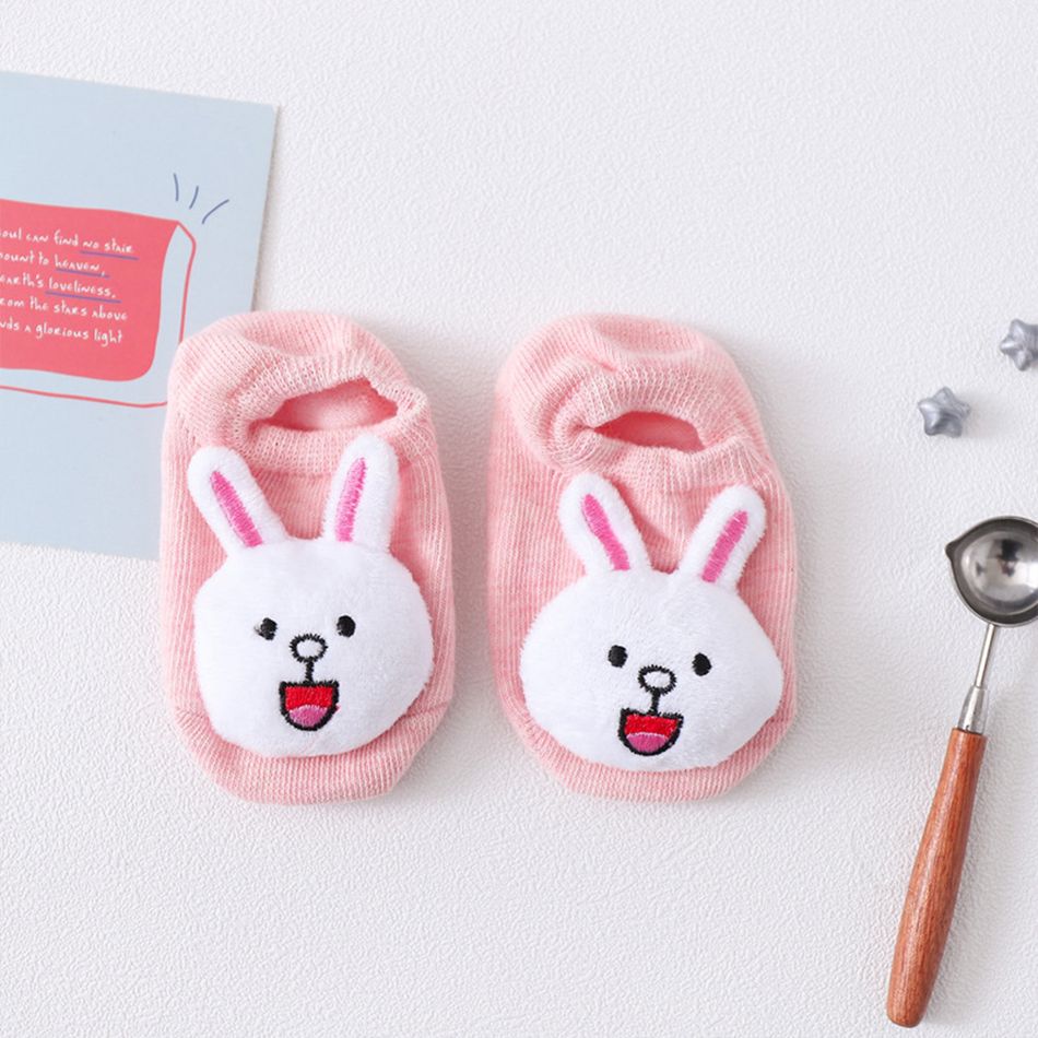 Baby / Toddler / Kid Adorable Animal Antiskid Floor Socks Pink