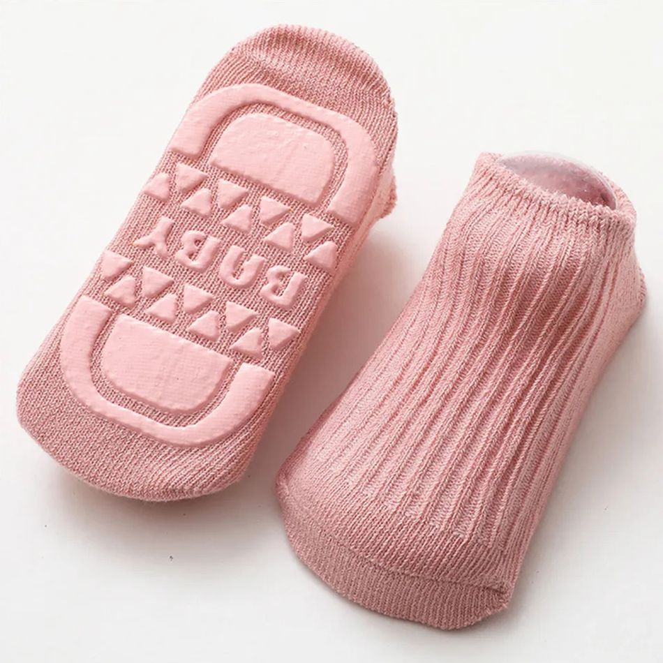 Baby / Kleinkind feste gestrickte Socken rosa big image 1