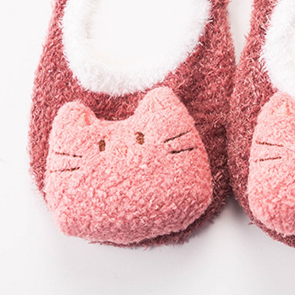 Baby / Toddler Lovely 3D Cartoon Decor Antiskid Floor Socks  Pink big image 2